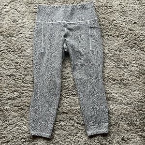 Athleta Salutation Stash II Textured Tights